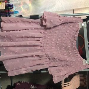 Off the shoulder blouse